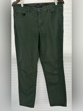 Calvin Klein Ankle Skinny Jeans – Women’s Size 12 – Olive Green Wash